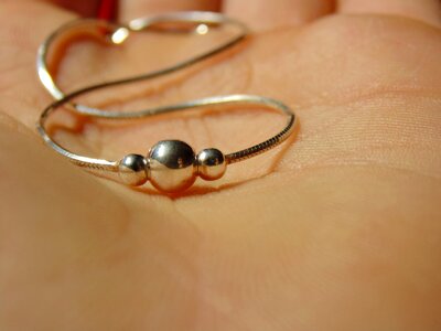 Bracelet silver hand