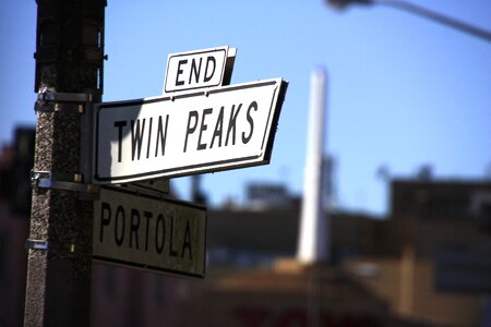 Twin peaks metal column