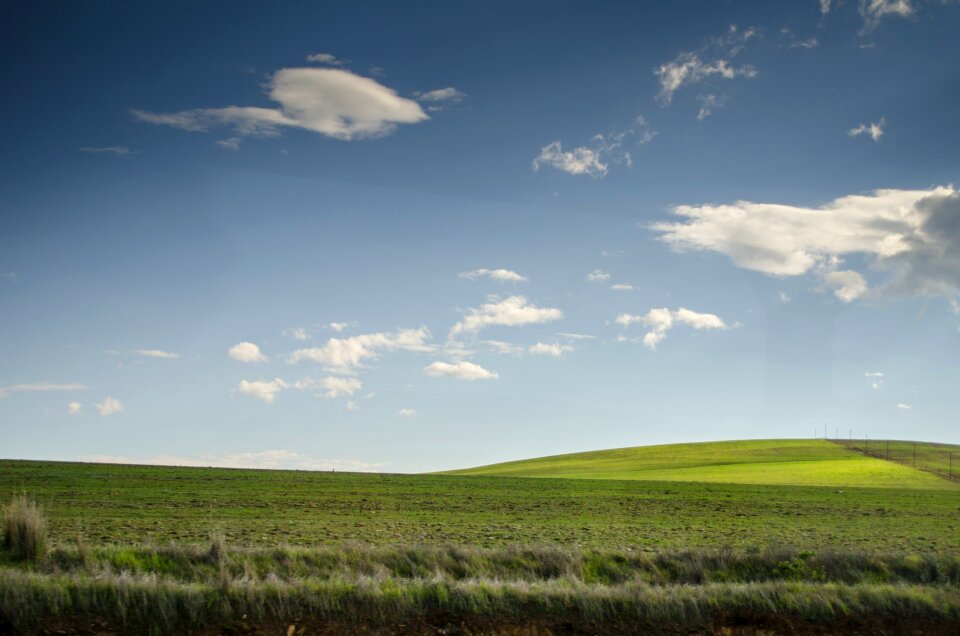 Hills sky landscapes photo