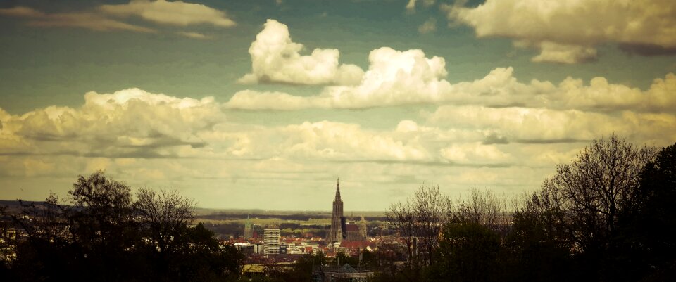 Ulm cathedral city dom photo