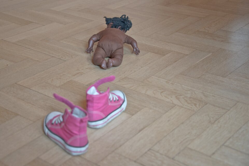 Children's shoes toys hand puppet