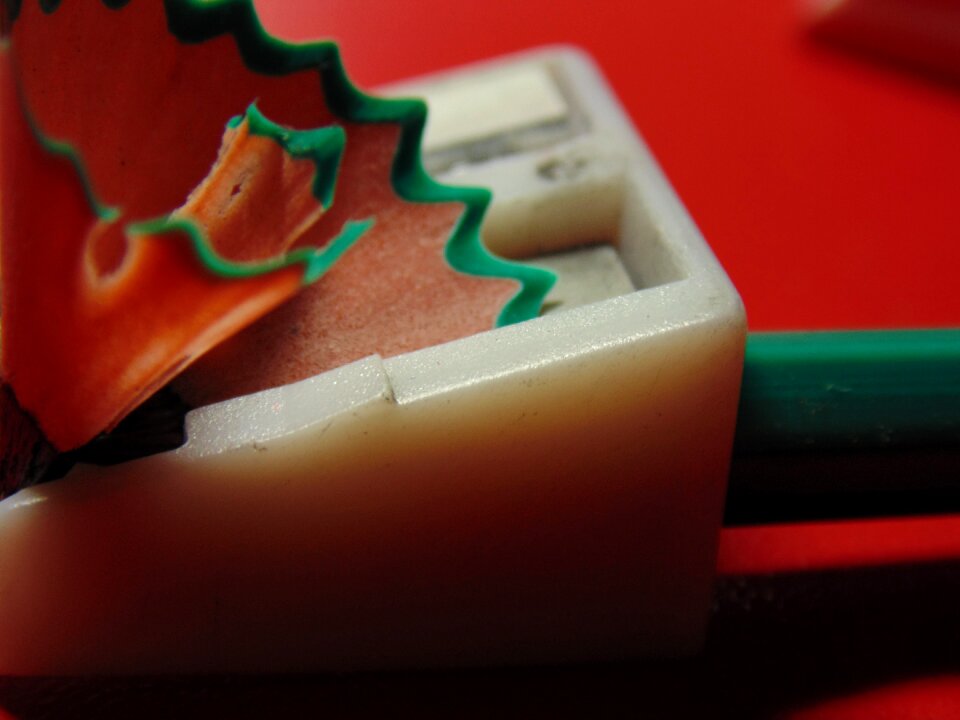 Pencil sharpener green