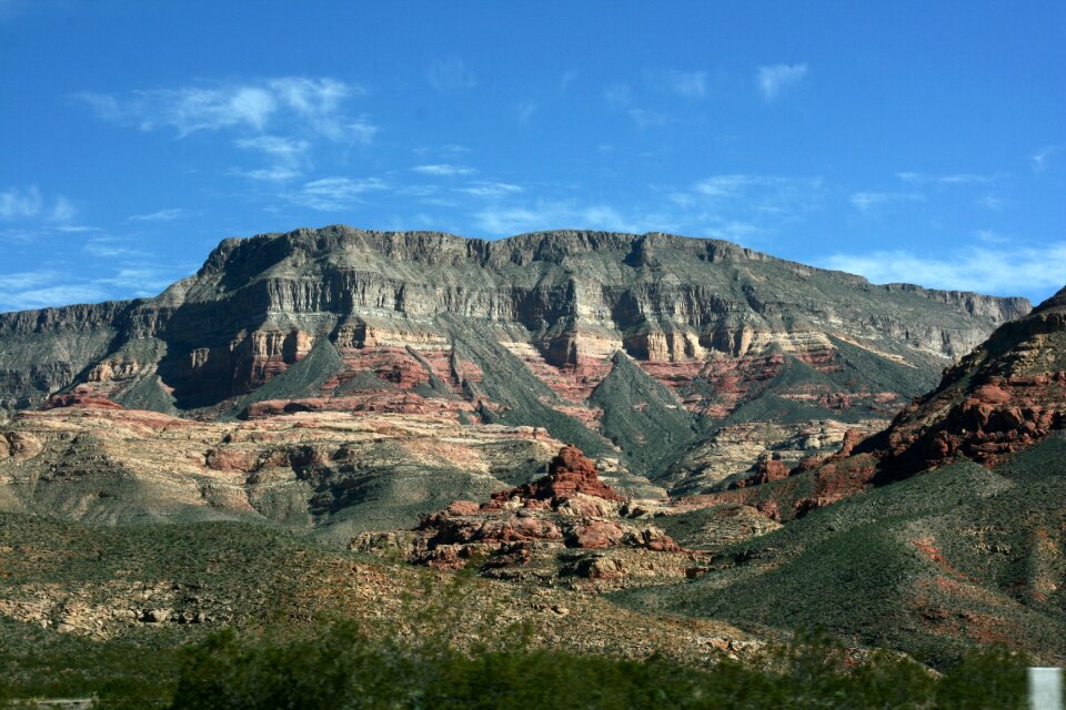 America colorful red rocks