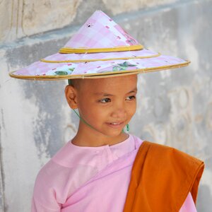 Myanmar child girl photo