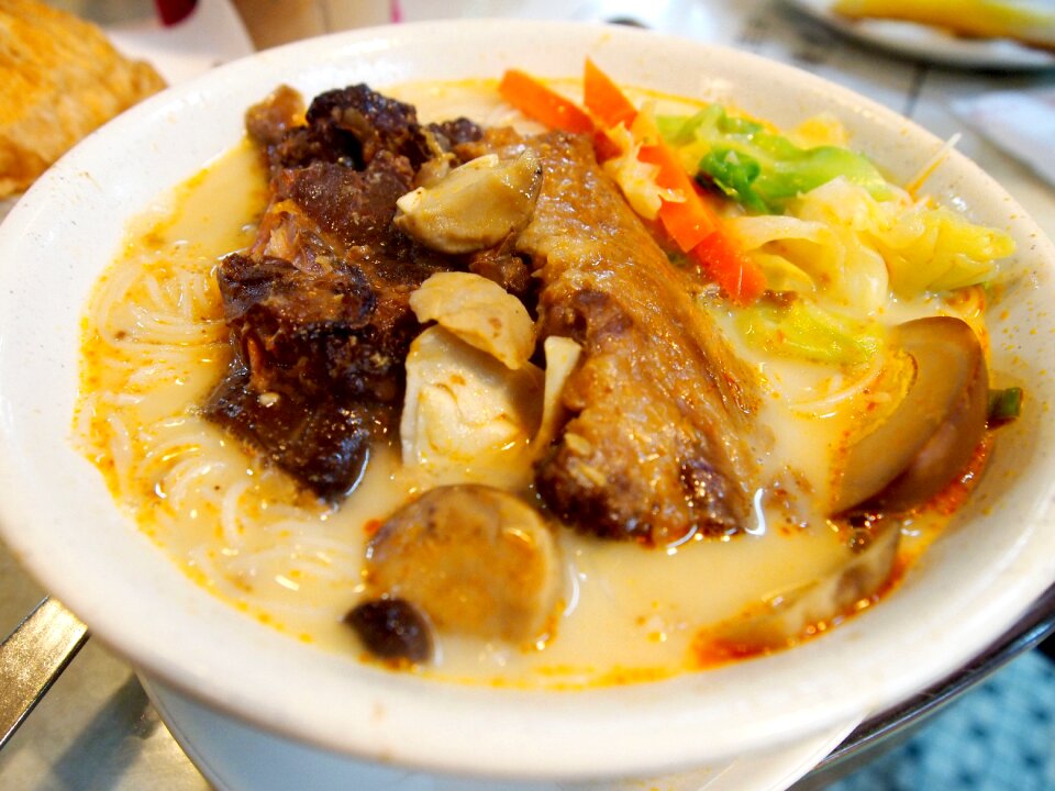 Market cuisine side dishes pork