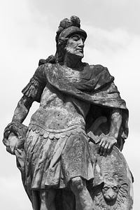 Military roman sculpture photo