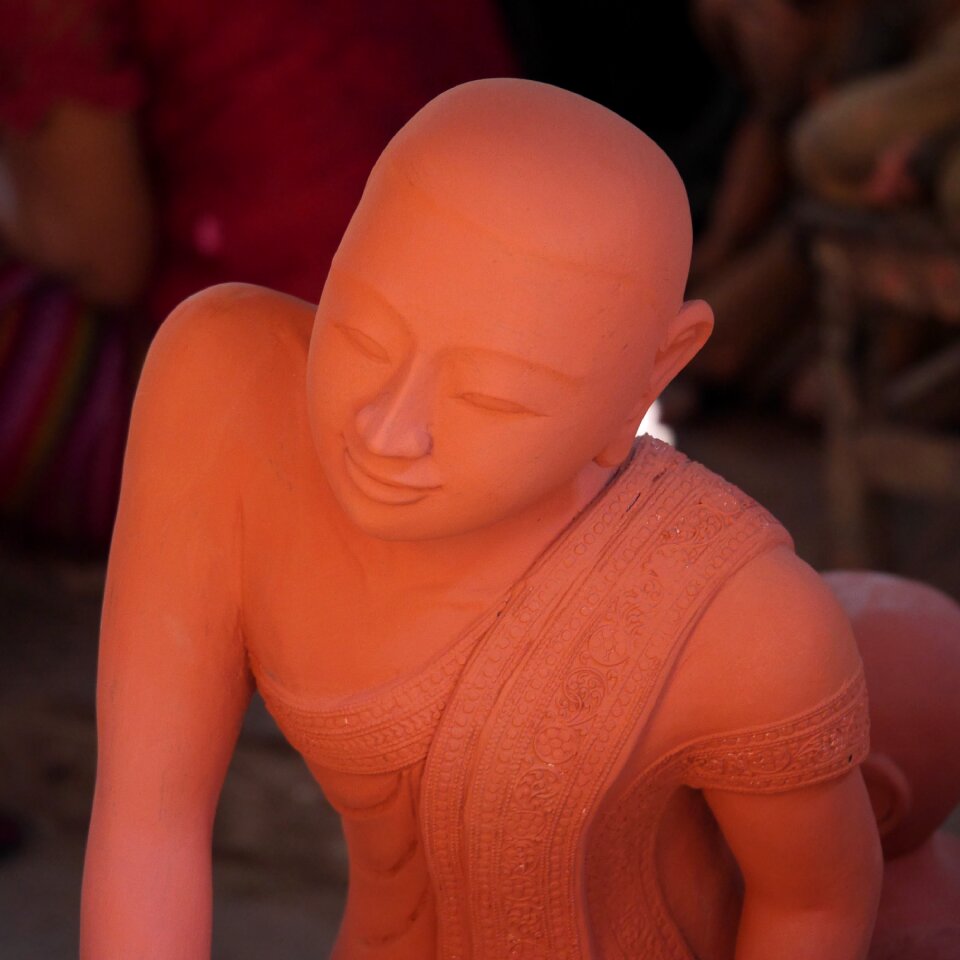 Burma myanmar figure