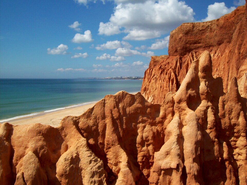 Nature water cliffs