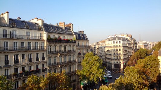 Facade paris france