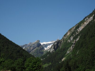Alpine mountain säntis