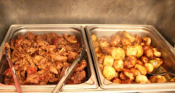Potatoes heat sink food