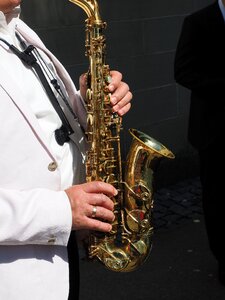 Music saxophone instrument