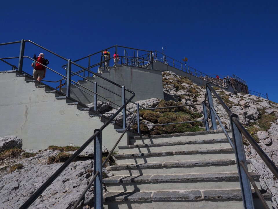 Gradually staircase säntis