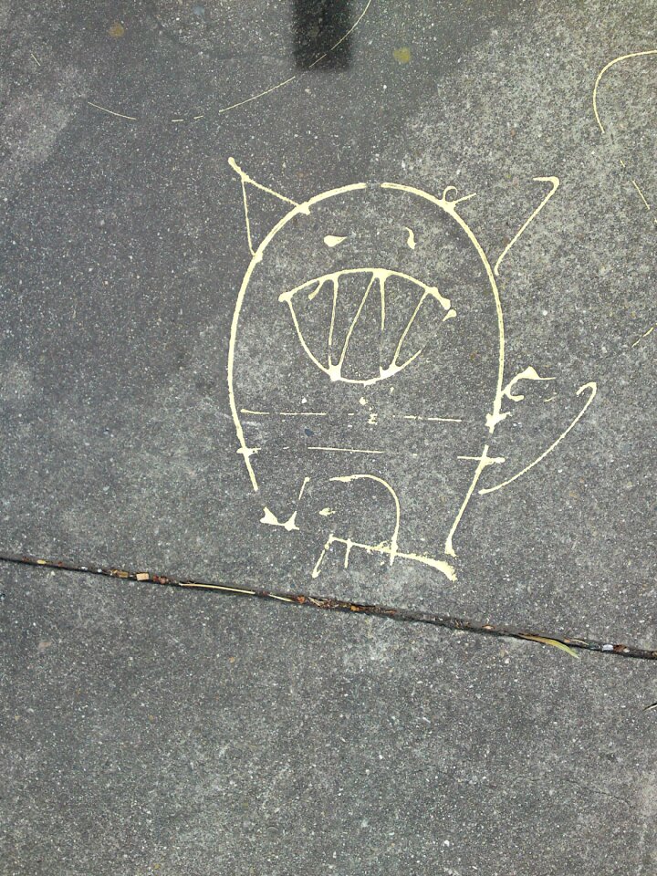 Style graffiti cartoon