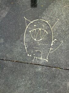 Style graffiti cartoon