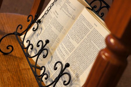 Holy bible book literature photo