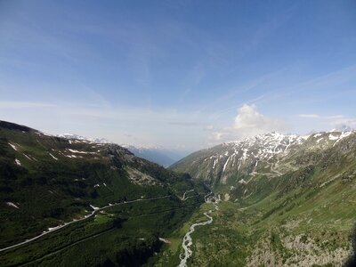 Grimsel mountains landscape photo