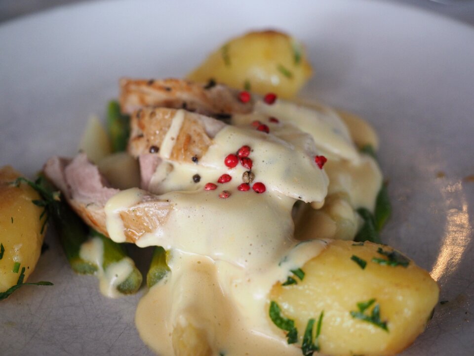 Pork tenderloin crispy pork salt potatoes