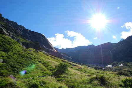 Nature gelmersee mountains