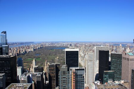 Park skyscraper city