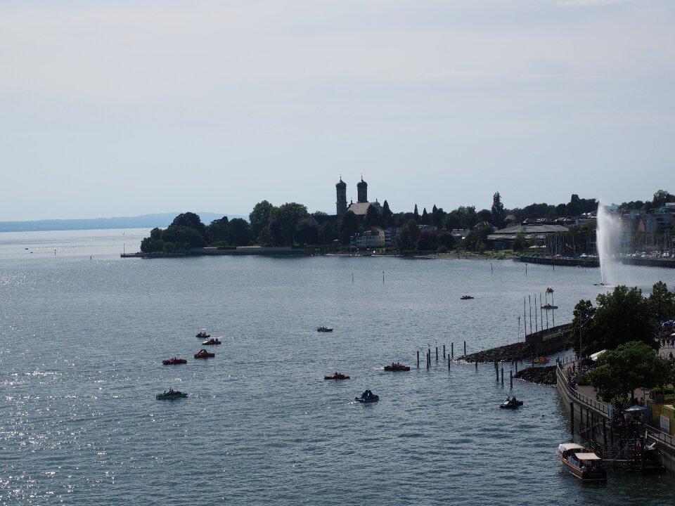 Lake constance city promenade