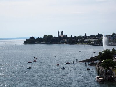 Lake constance city promenade photo