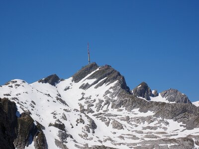 Snow swiss alps appenzell photo