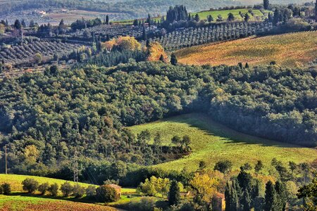 Italy landscape tuscany
