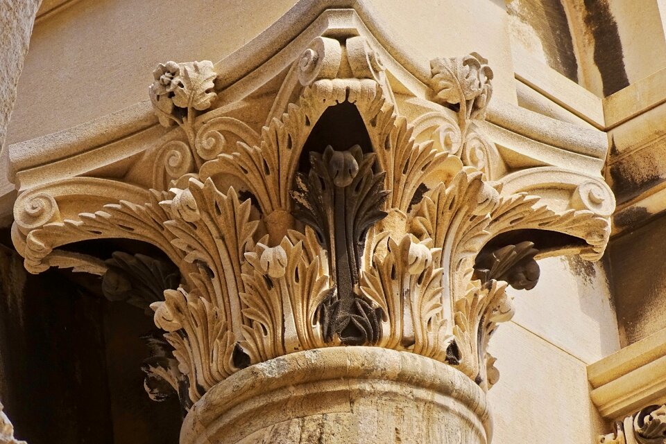 Dioakletianpalast historic center ornament