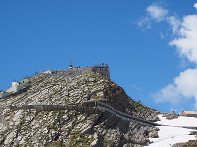Mountain peak road rock summit