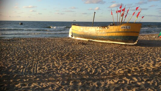 Beach the baltic sea sand