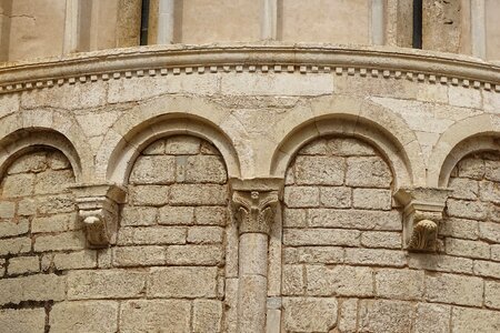 Zadar monastery portal photo