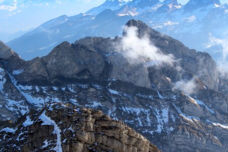 Swiss alps view mood