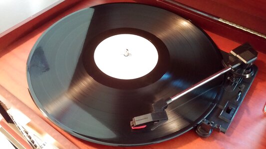 Audiophile vinyl usb turntable photo