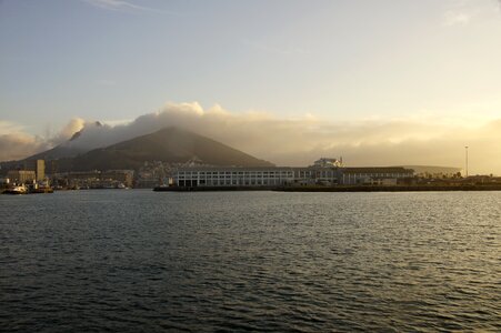 Mountain cape town water photo