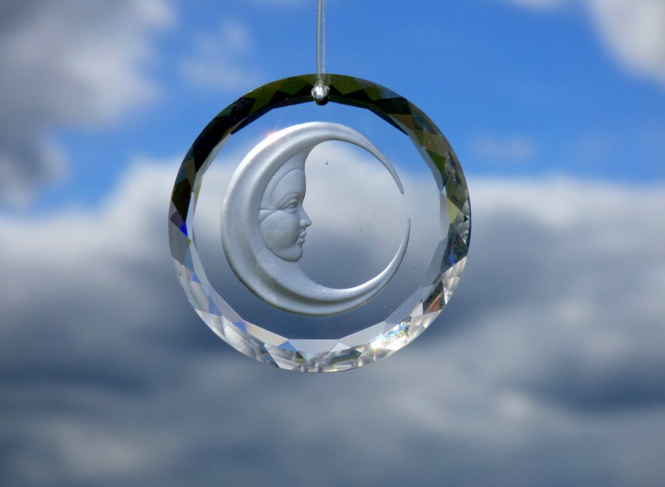 Glass decoration decoration cut