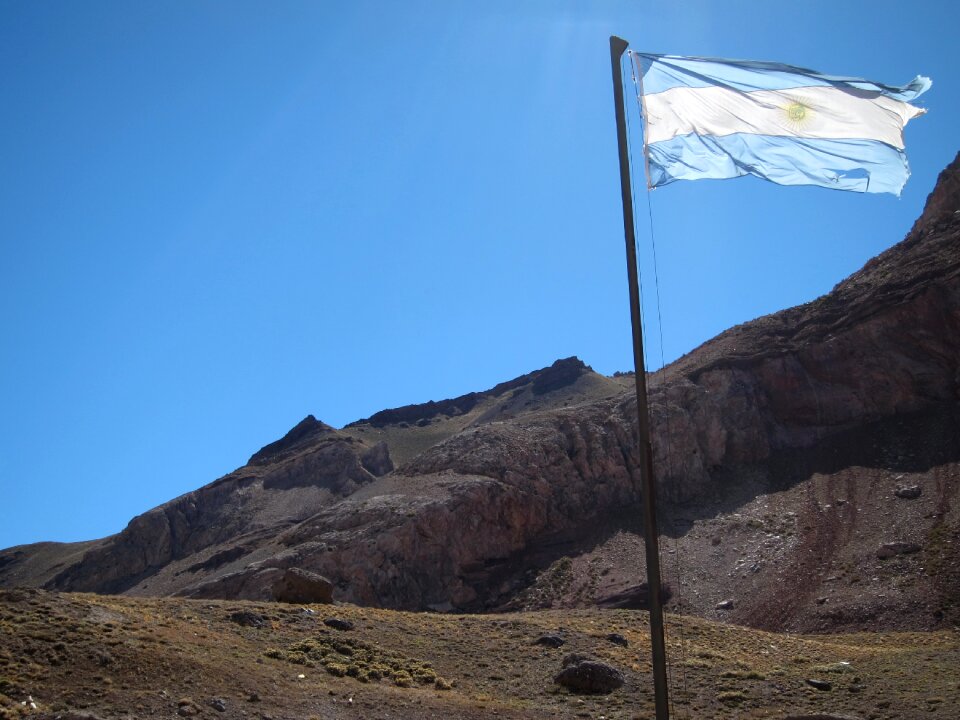 Flag mountain
