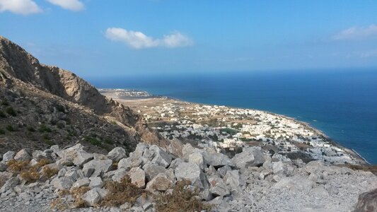 Kamari santorini mesa-vouno