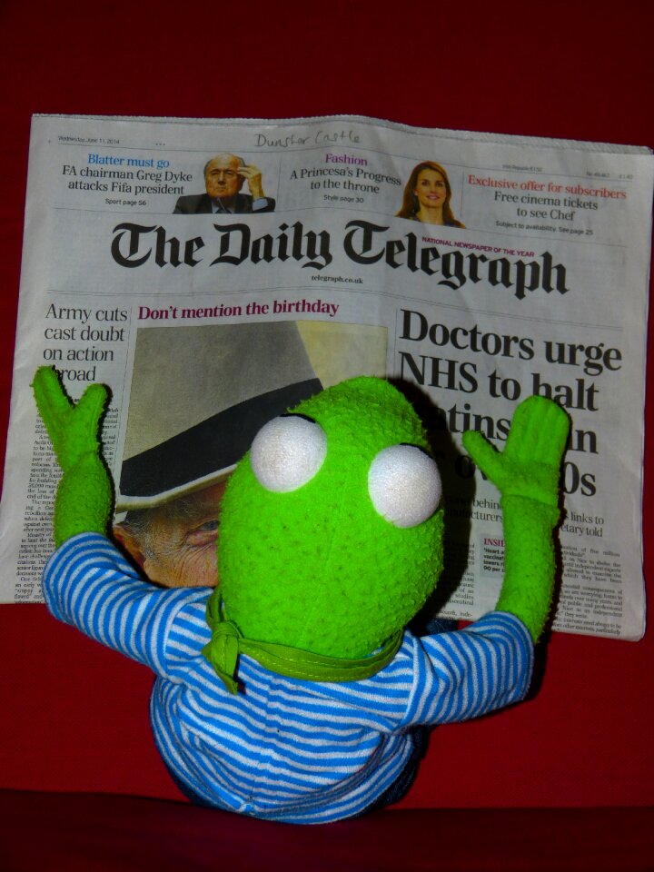 Read daily telegraph doll