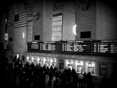 Manhattan station train photo