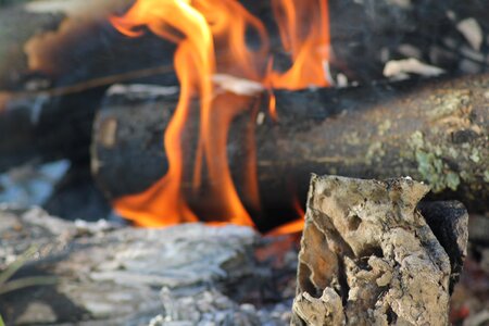 Lena heat campfire