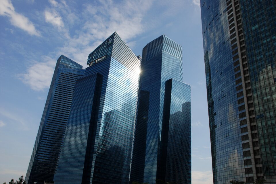 Reflection is reflected in the glass