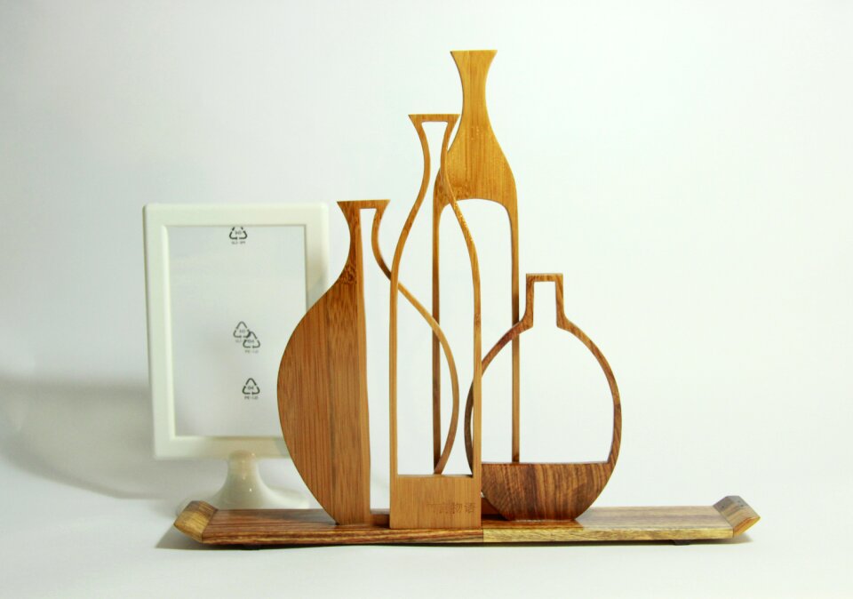 Manual bamboo board huaping