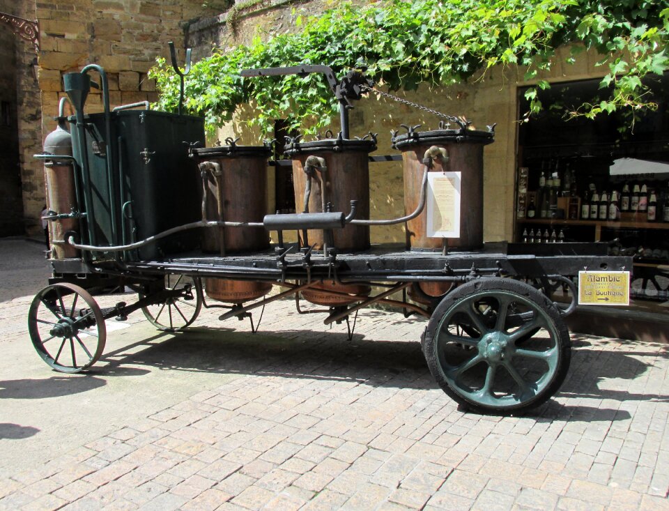 Wine still distillery