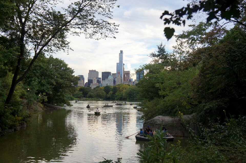 Manhattan city lake