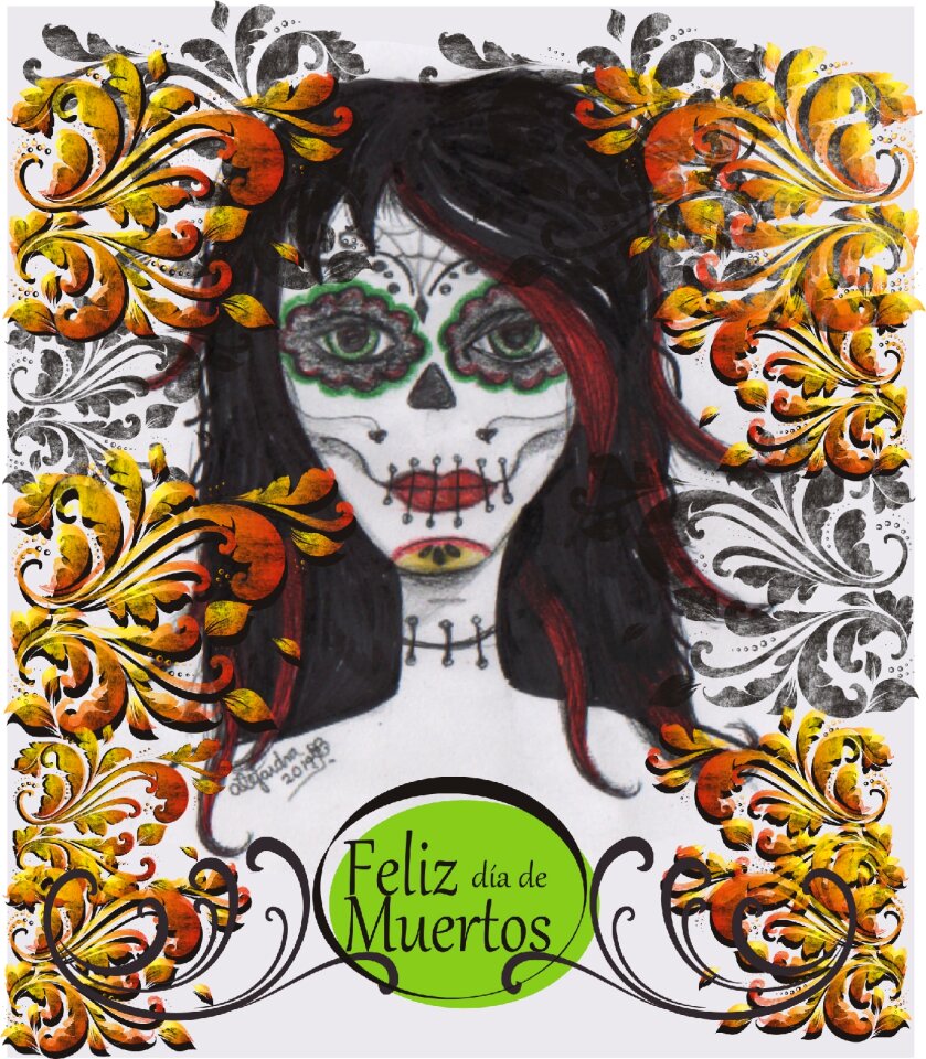 Popular festivals illustration drawing