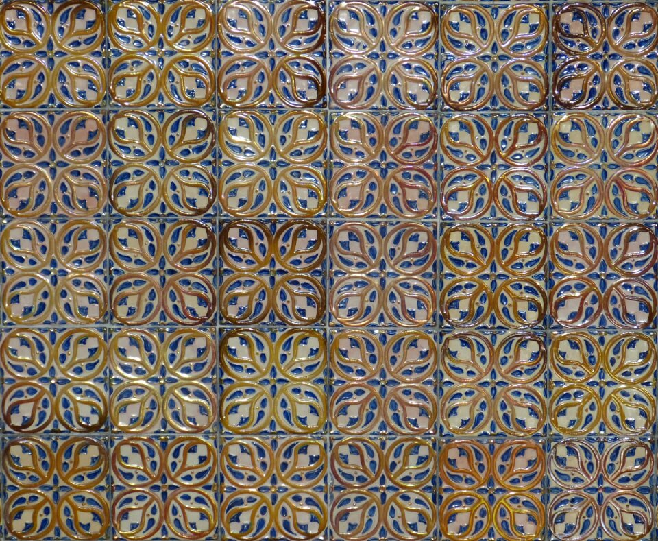 Tiles pattern square