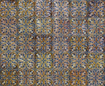 Tiles pattern square photo