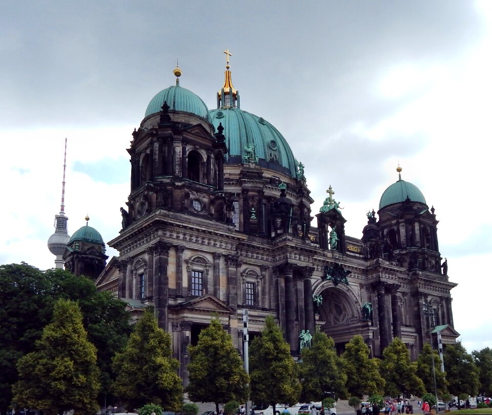 Berlin the cathedral the museum
