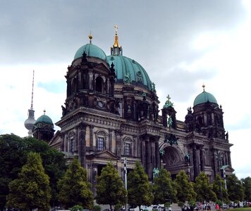 Berlin the cathedral the museum
